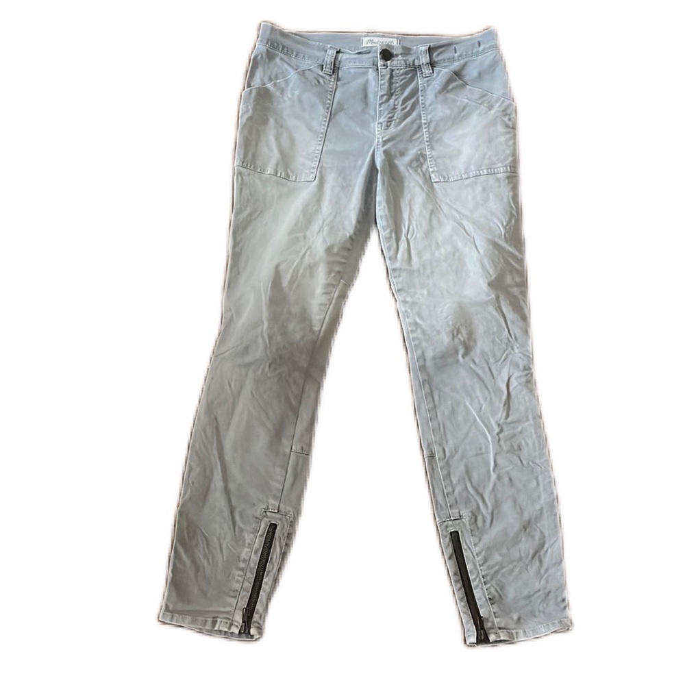 Madewell Skinny Ankle Zip Cargo Pants Womens Size 29